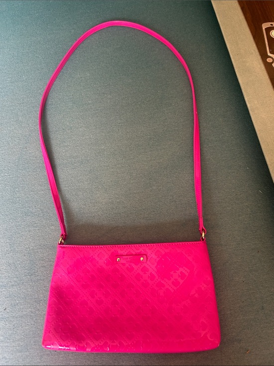 kate spade Handbags - kate spade Hot Pink Patent Crossbody Bag